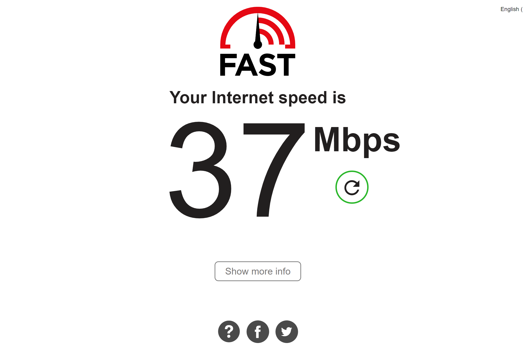 晚间FAST测速